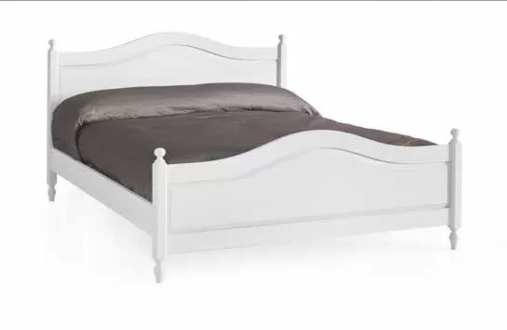 CAMERA DA LETTO MATRIMONIALE COMPLETA SHABBY BIANCA