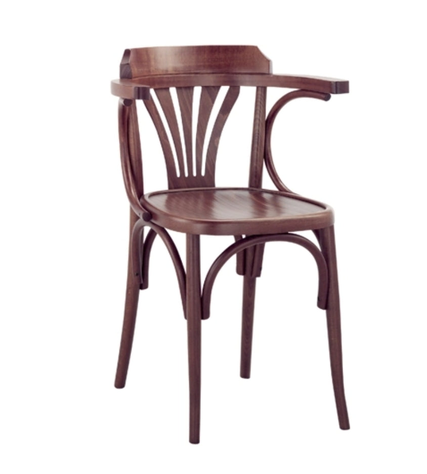 Sedia bistrot con braccioli
