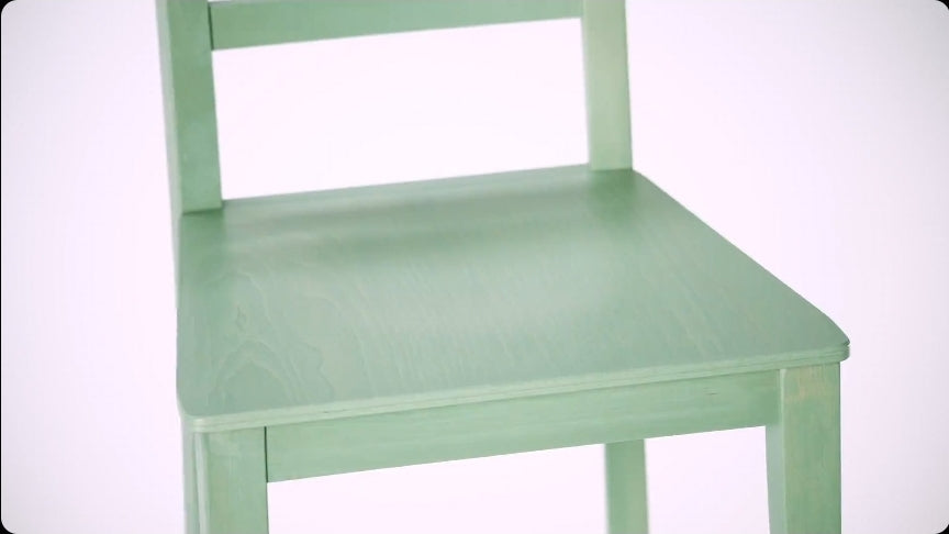 Sgabello moderno in legno