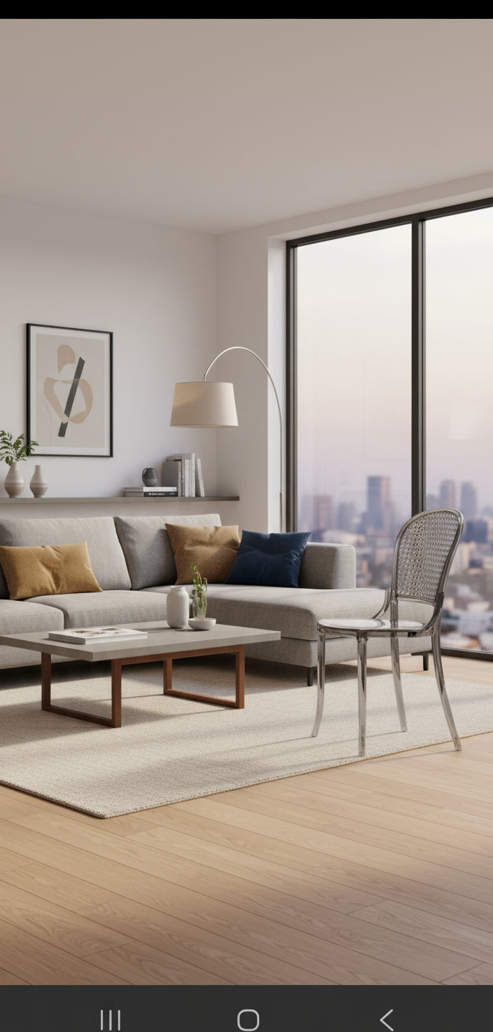 Sedia polipropilene bistrot fume'