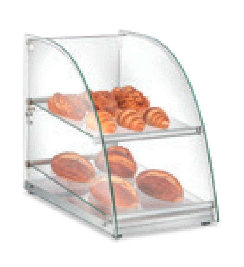 Vetrinetta Soprabanco da bar  per Cornetti, Pizzette e Rustici - 59Litri