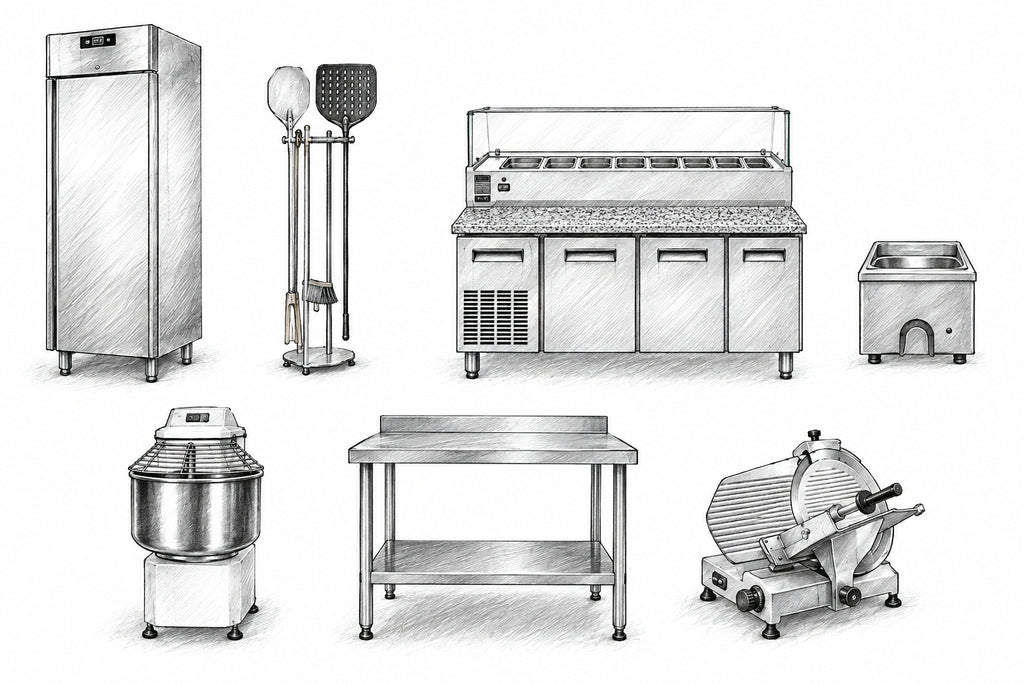 Kit pizzeria forno a gas