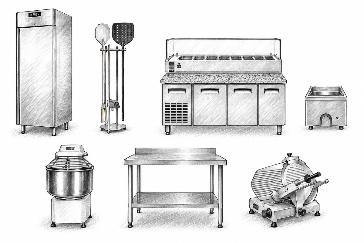 Kit pizzeria forno a gas