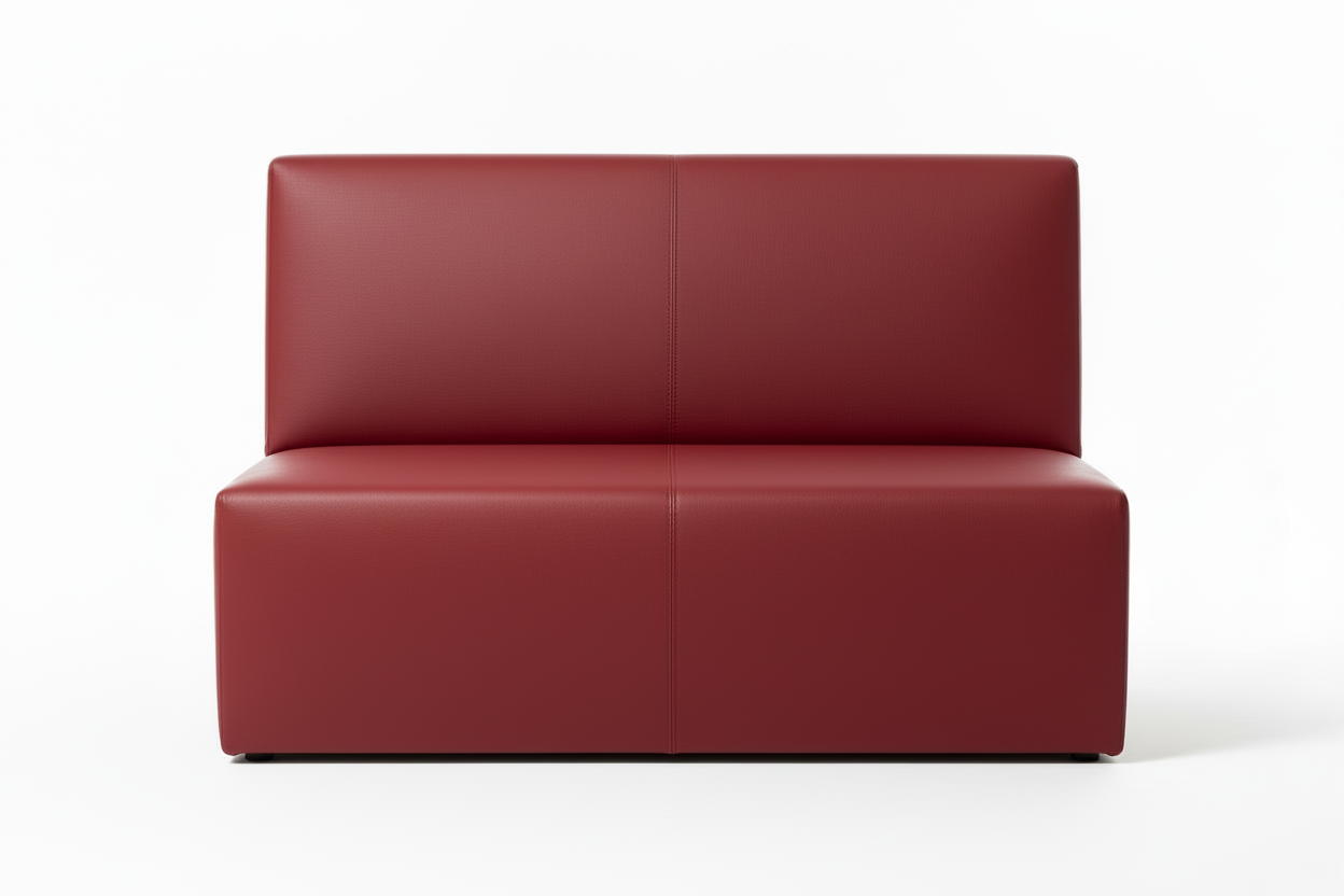 Divanetto Contract in Ecopelle  compatte misure 90 cm L × 55 cm P × 80 cm