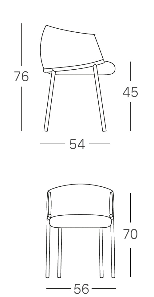 Poltrona a Pozzetto Imbottita