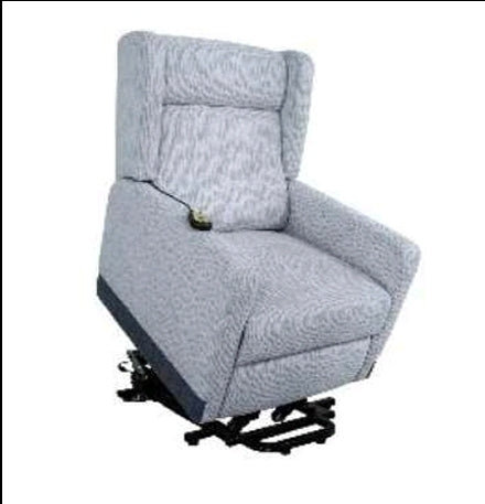 Poltrona Relax Elettrica con Alzapersona 1 Motore - Poggiatesta Laterali e Sistema Roller