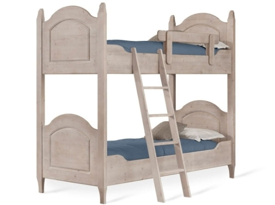 Letto a castello in abete massiccio smontabile