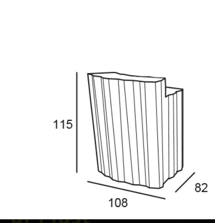 Banco Bar Angolare in Polietilene per Esterni ed Interni per cocktail bar