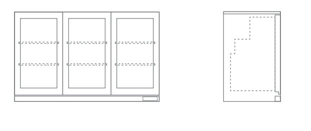 COLD WALL 200 - Frigo Bar Conservazione Carne