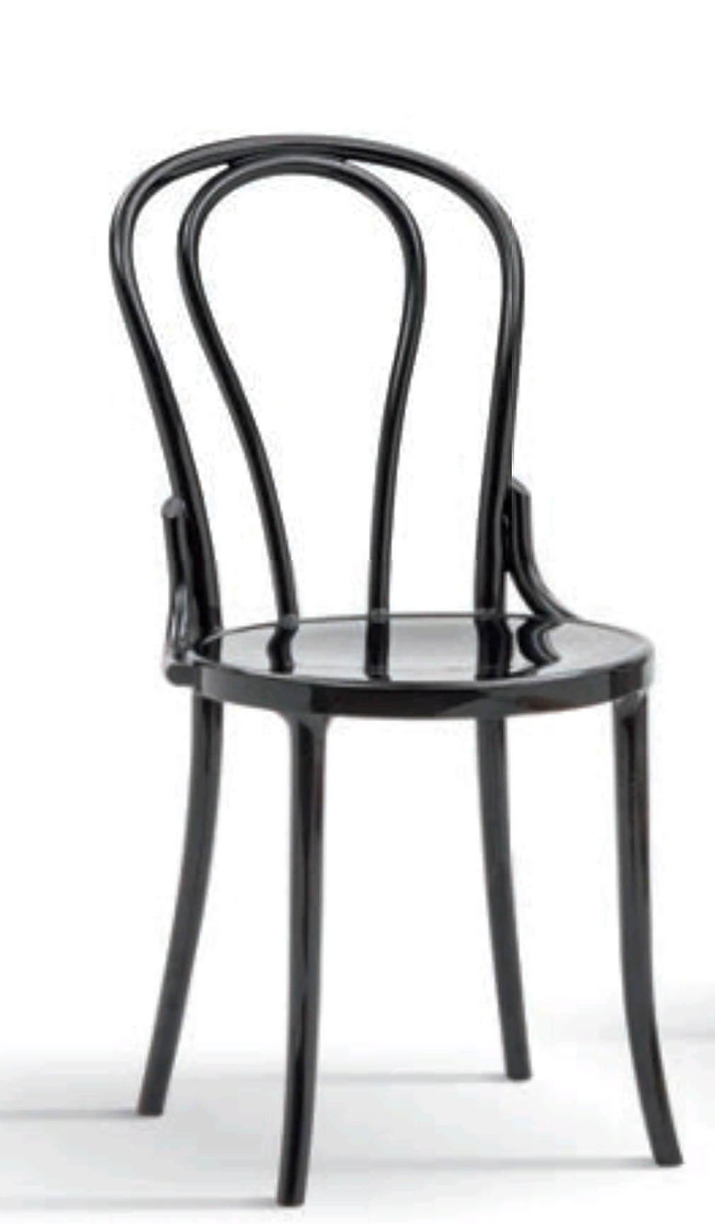 Sedia Polipropilene Trasparente thonet  L.46 H.88 P.55 HS.47