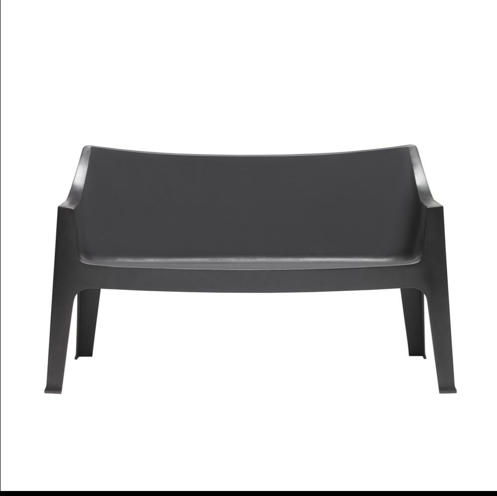 Divanetto polipropilene- Made in Italy per arredo bar, piscina, giardino