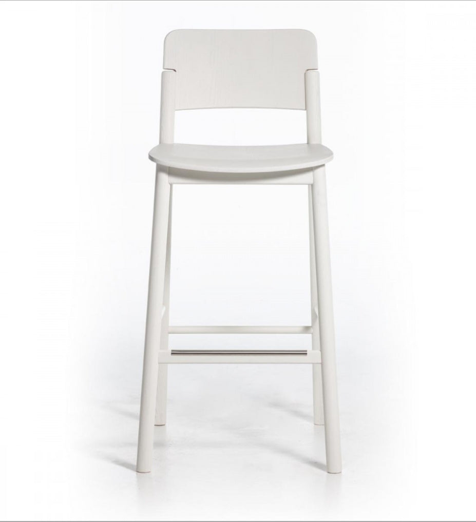 Sgabello in Legno Stile Nordico - Pop SG LG