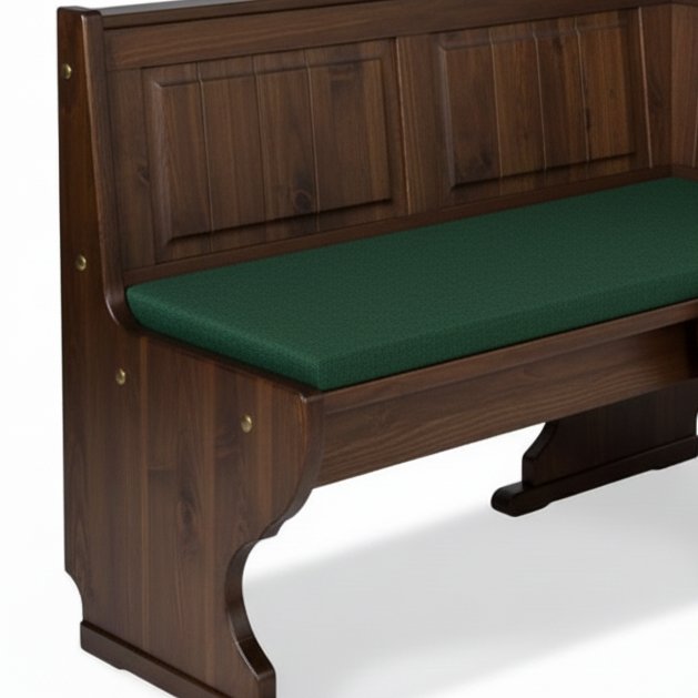 Panca Imbottita con Seduta e Schienale Imbottita con stoffa o ecopelle per arredo pub- 76x45x85 cm