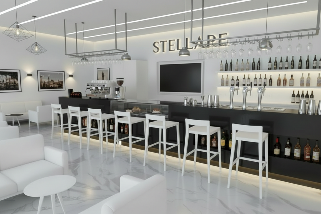 Arredo Completo lounge bar  cocktail bar  vigevano