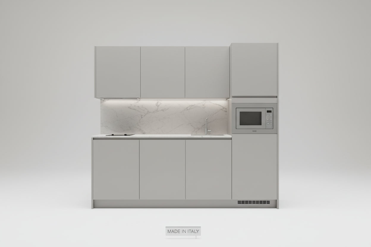 Base c/ estraibile L.15 P.60 H.86cm per cucina componibile