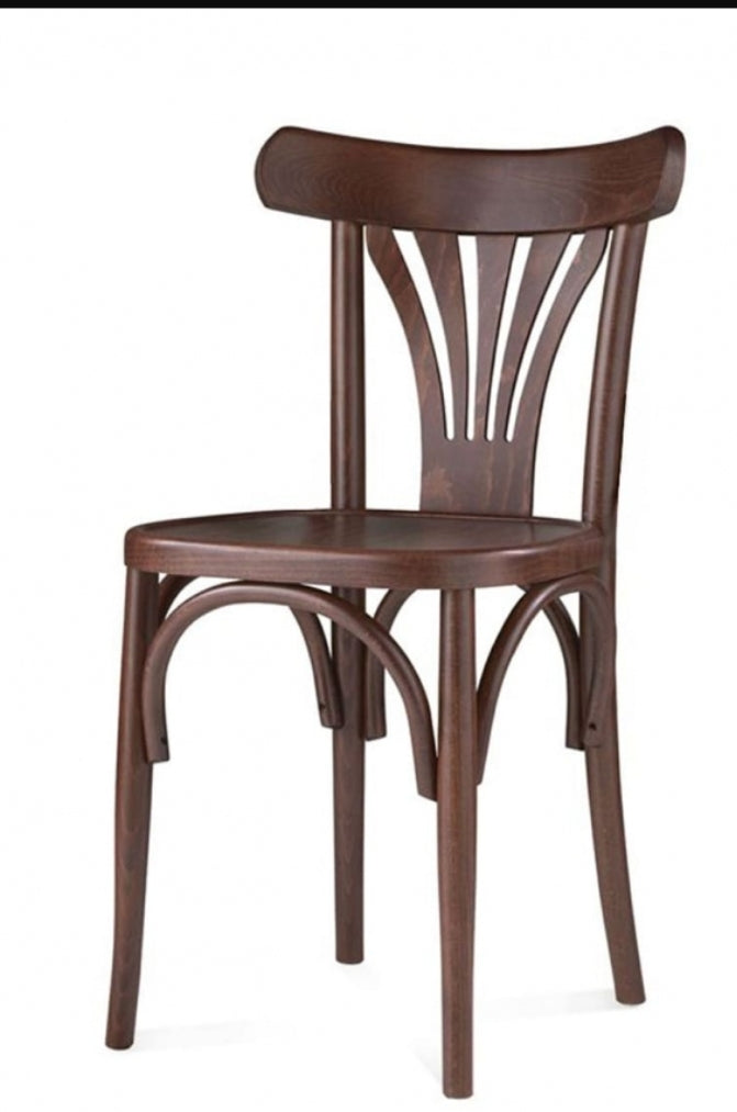 Sedia Bistrot Milano/Ventaglio in Legno Massello Made in Italy