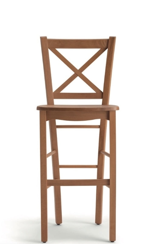 Sgabello moderno in arte povera