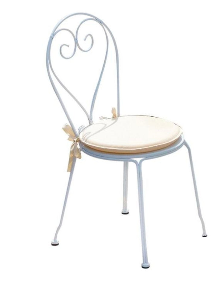 Sedia da bar avorio senza braccioli Sirmione