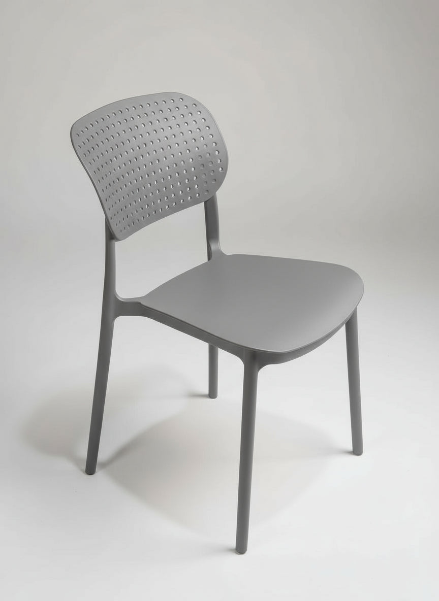 Sedia Polipropilene da bar e sala convegno grigio