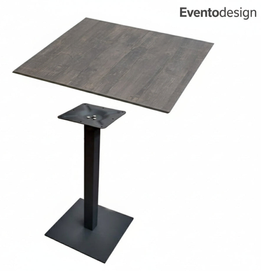 Tavolo 70×70 per Ristorante con Base e Piano HPL