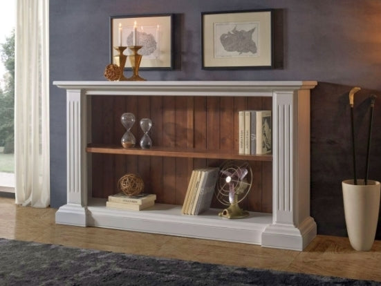 Libreria Classica a Giorno in Legno Massiccio con Ripiano Fisso gorizia