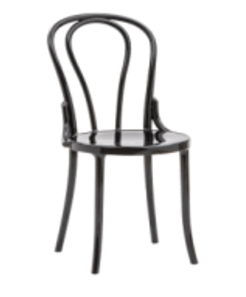 Sedia Polipropilene Trasparente thonet  L.46 H.88 P.55 HS.47