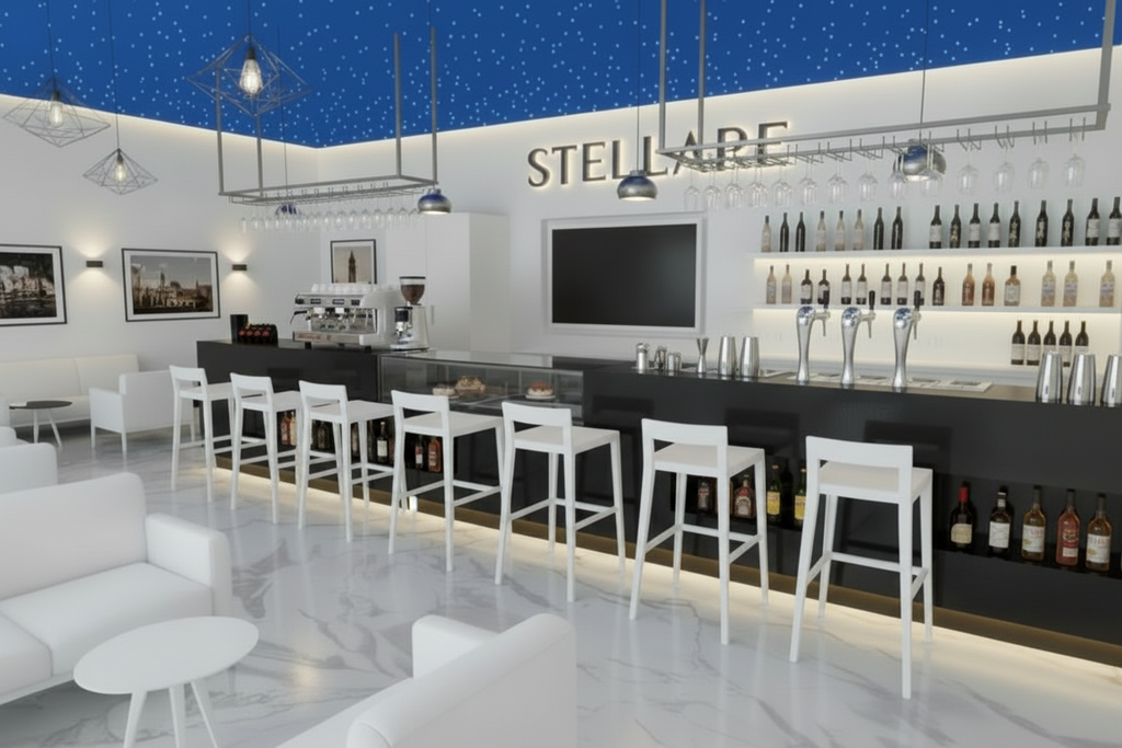 Arredo Completo lounge bar  cocktail bar  vigevano