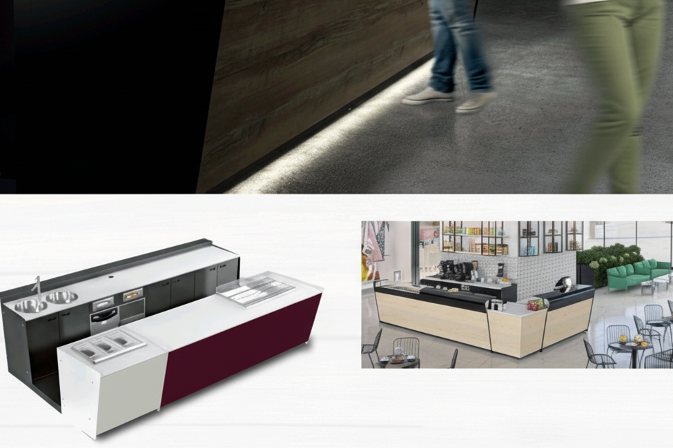 Bancone bar startup da metri 3.50 prima fascia