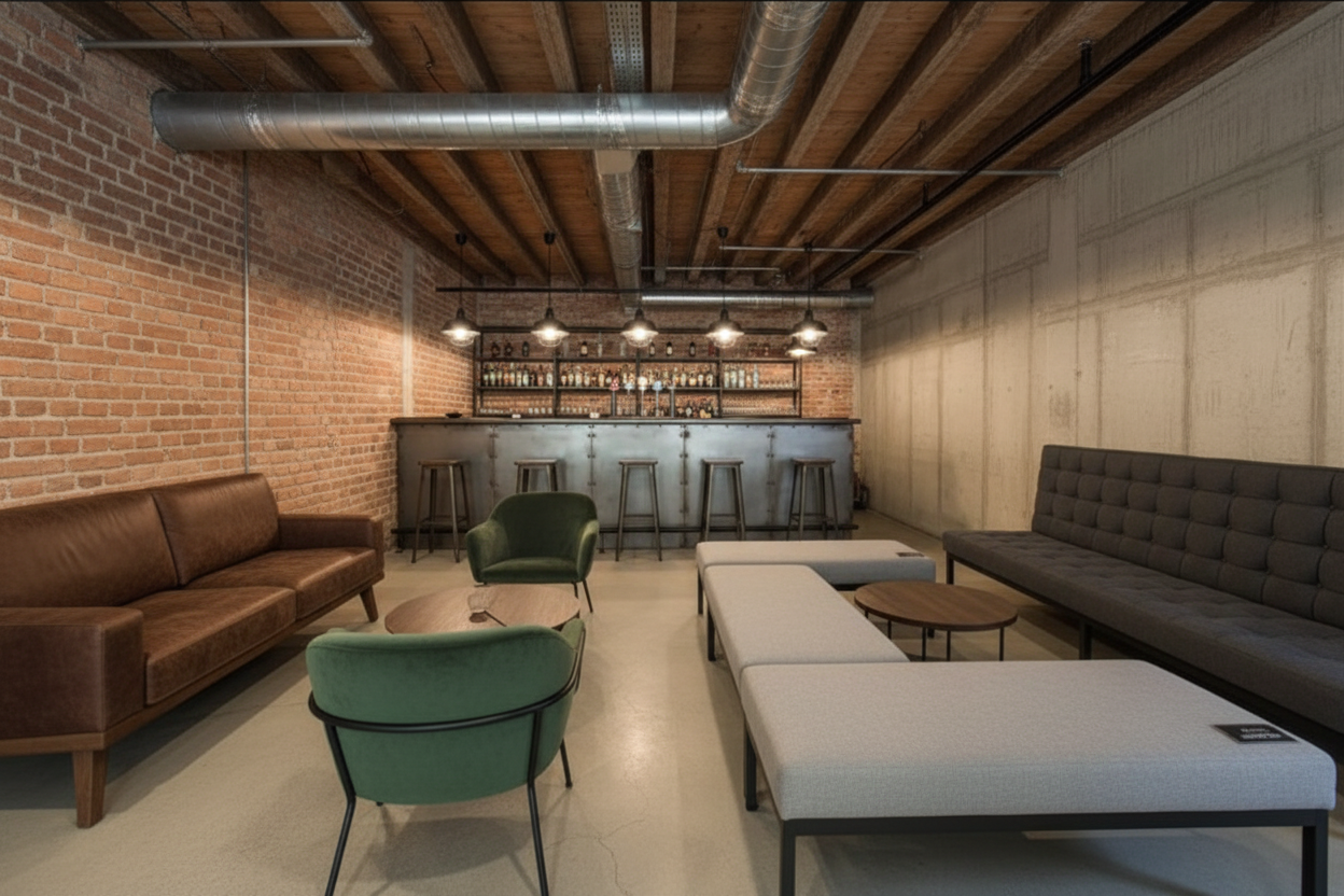 Produzione Banchi Bar - Banconi Bar su misura industriale,irish pub, vintage