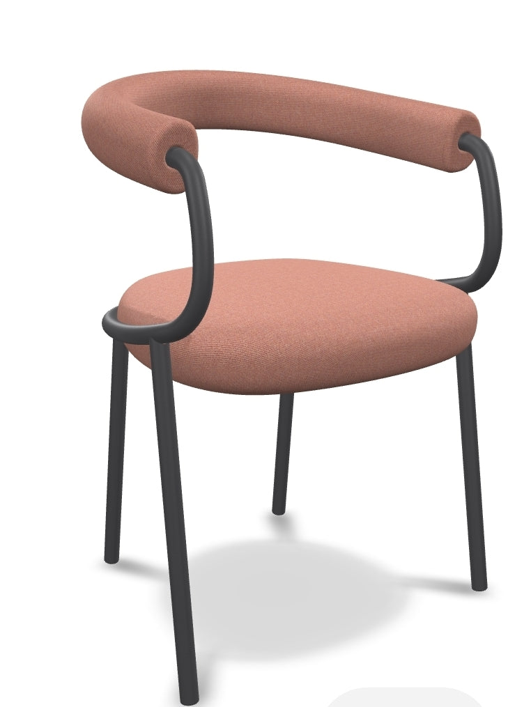 Koala Open - Sedia Design Zaven con Schienale Aperto