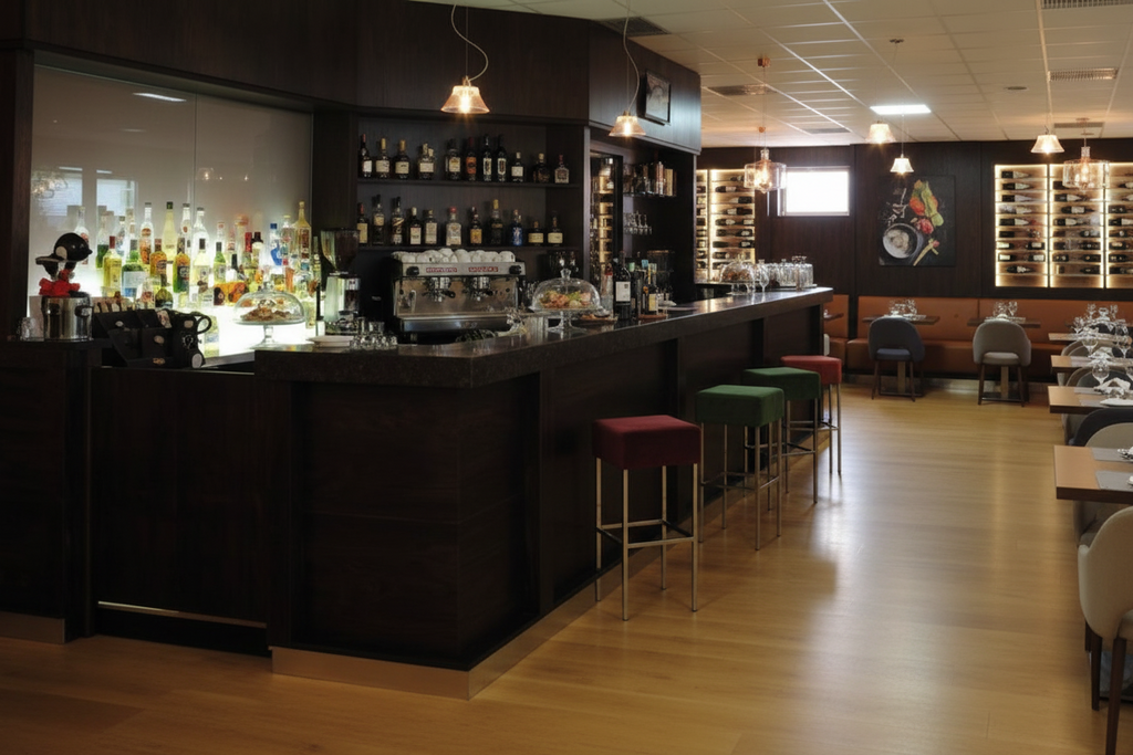 (Copia) Progetto Arredamento Ristorante Elegante - 50mq / 25 Posti