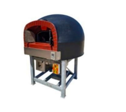 Forno per pizzeria piano statico legna-gas