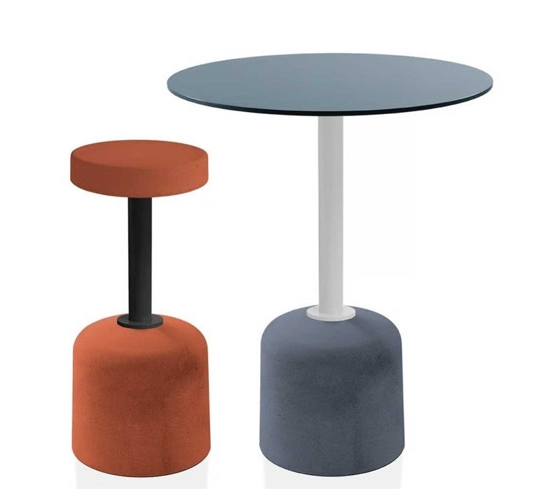 Base Tavolo di Design in Cemento