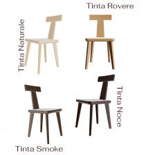 Sedia Design Legno per Bar Ristoranti Contract - Bologna Como