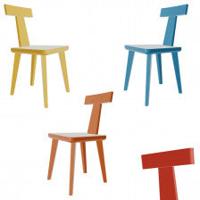 Sedia Design Legno per Bar Ristoranti Contract - Bologna Como