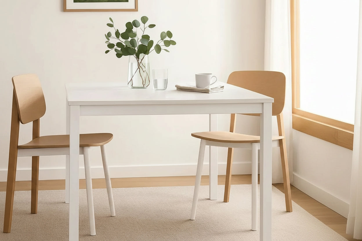 Tavolo Allungabile in Nobilitato e Gambe in Metallo – Stile Contemporaneo – Made in Italy – 160/210×90 cm – H 76 cm