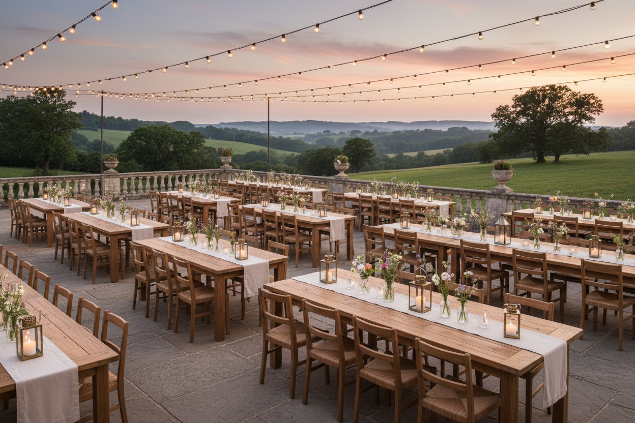 Terrazza esterna ristorante matrimoni