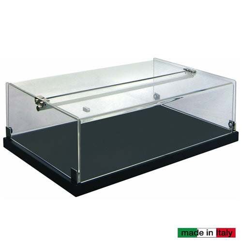 COPERTURA IN PLEXIGLASS – Vetrina neutra a 1 piano – Dim. mm 600x360x200h