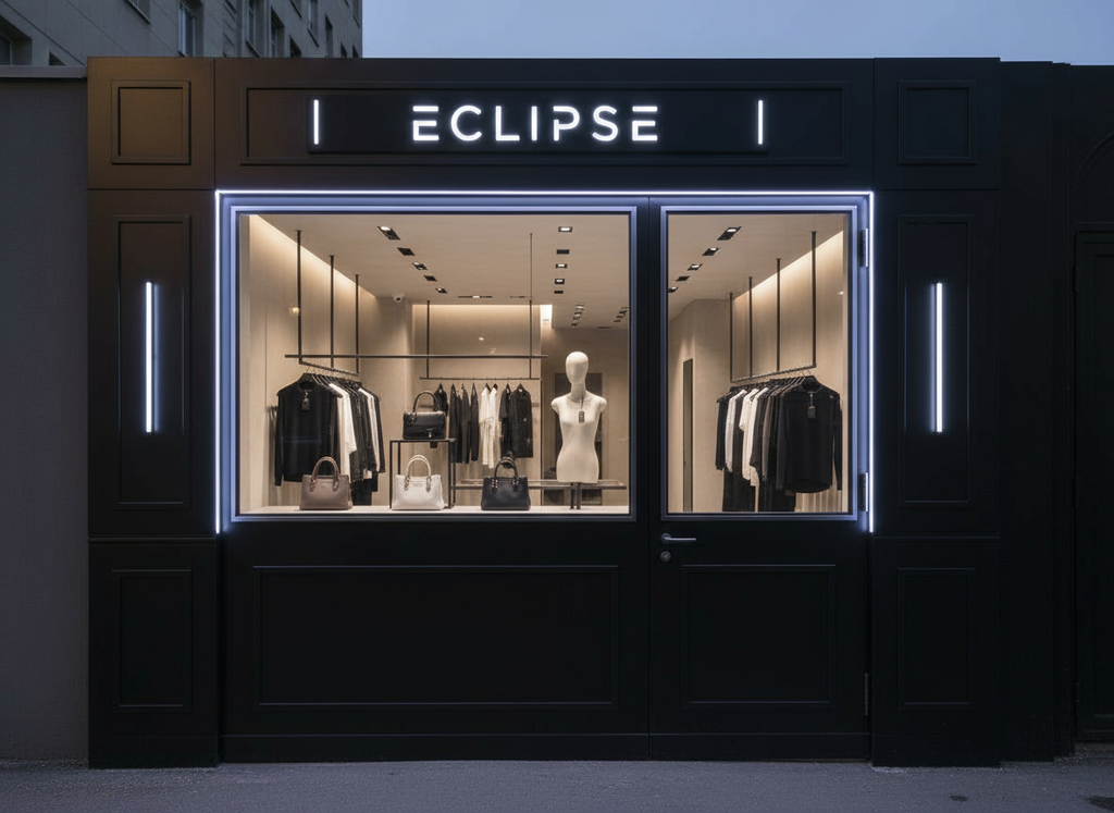 Vetrina moderna Eclipse